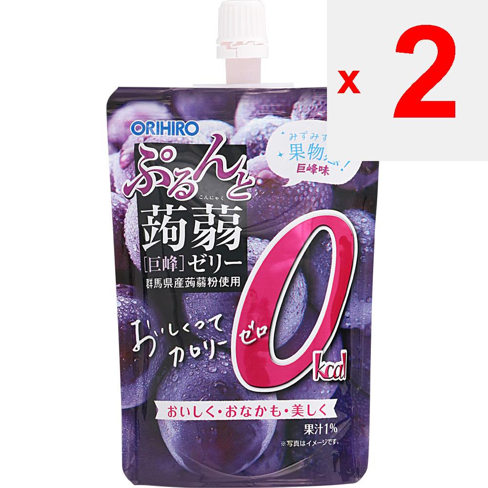 Orihiro Prandu Purunto Konnyaku Jelly Standing Calorie Zero Grape 130g Other (check Locks, Tongue Cleaners, Etc.) Jellies Other (check Locks, Tongue C