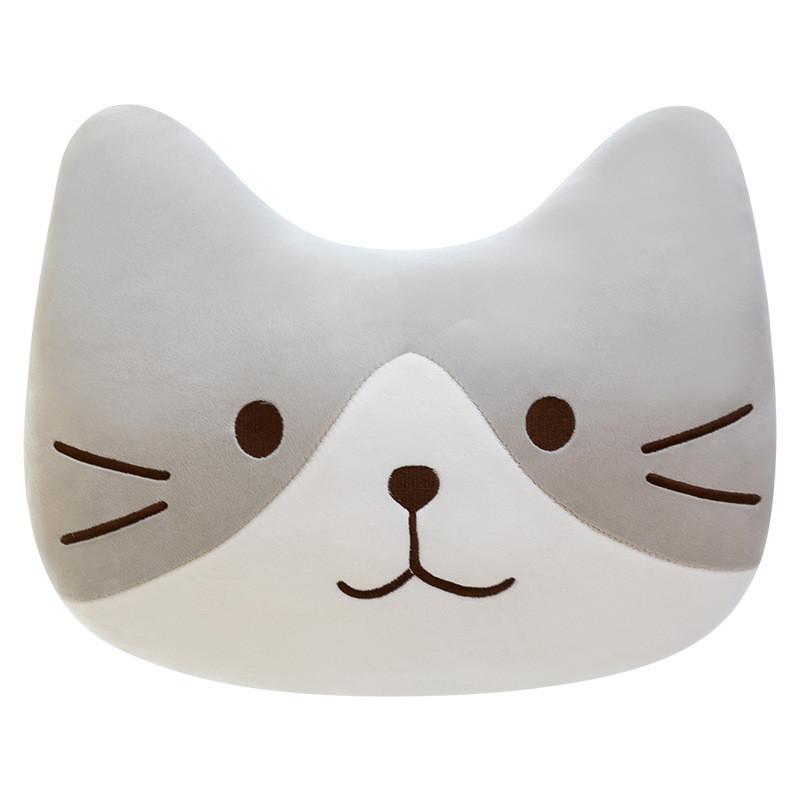 Almohada de Peluche de Gato con Diseño de Dibujos Animados Para un Sueño Acogedor y Para Regalar