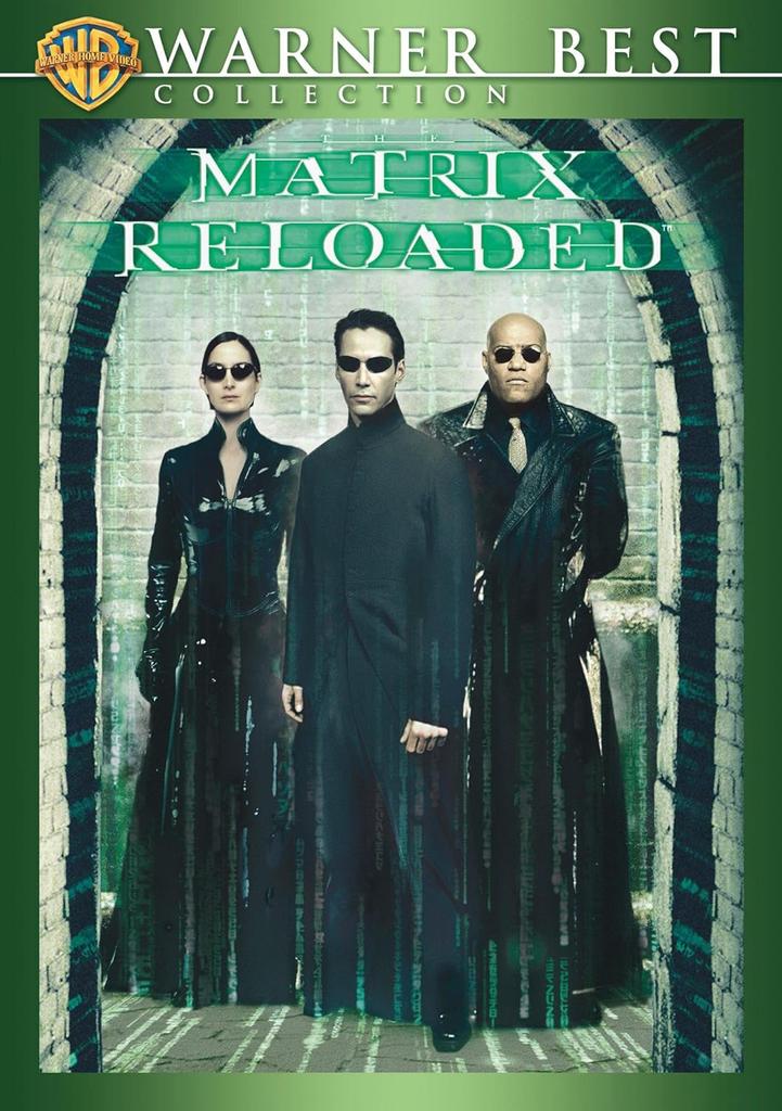 DVD  - The Matrix Reloaded  WBC21851 Japonsko Filmy & DVD Použité