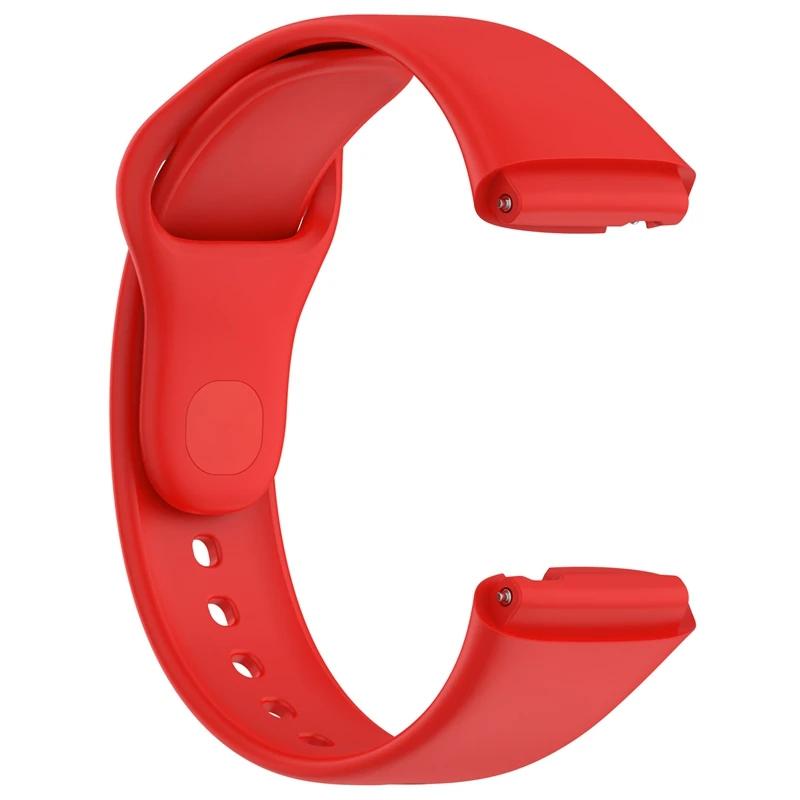 Silicone Strap For Xiaomi Redmi Watch 3 Active Official Same Watchband Replacement Wristband for Xiaomi Redmi Watch 3 Lite Strap