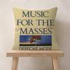 Depeche Mode Singer Pillow Cover For Bedroom Room And Living Room Sofa Decorative Cushion Cover