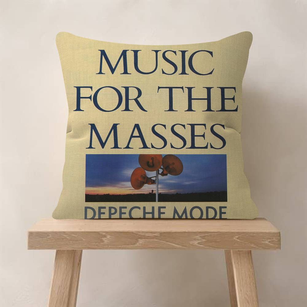 

Depeche Mode Singer Pillow Cover For Bedroom Room And Living Room Sofa Decorative Cushion Cover 30x30 cm