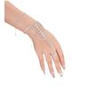 Chic Rhinestone Bracelet with Hand Chain – Nightclub & Bridal Jewelry