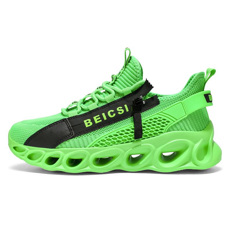 YRZL Men's Walking Shoes Breathable Sneakers Lightweight Shoes Soft Comfort Outdoor Casual Sport Mesh Gym Training Footwear