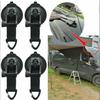 4 Pcs Car Tent Suction Cups Outdoor Camping Rope Powerful Suction Cup Buckle Side Tarps Tent Suckers Anchor Securing Hook