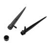 50 Pcs Full Circle Adjustable Garden Sprinkler 5" Stake-Stream Spray Irrigation Dripper Automatic Watering for 1/4 Inch hose