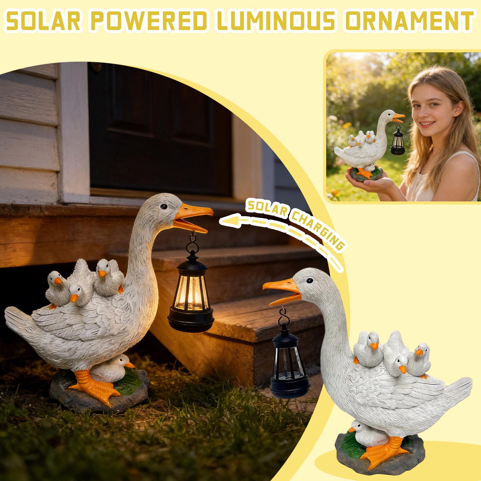 

Outdoor Garden Simulation Solar Lamp Ornament Courtyard Resin Handicraft Creativedecoration One Size