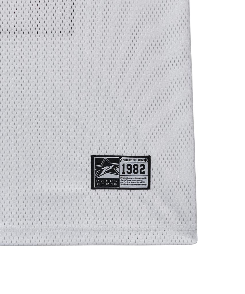 PHYPS MOTORCYCLE Mesh 20 Jersey Sleeveless White