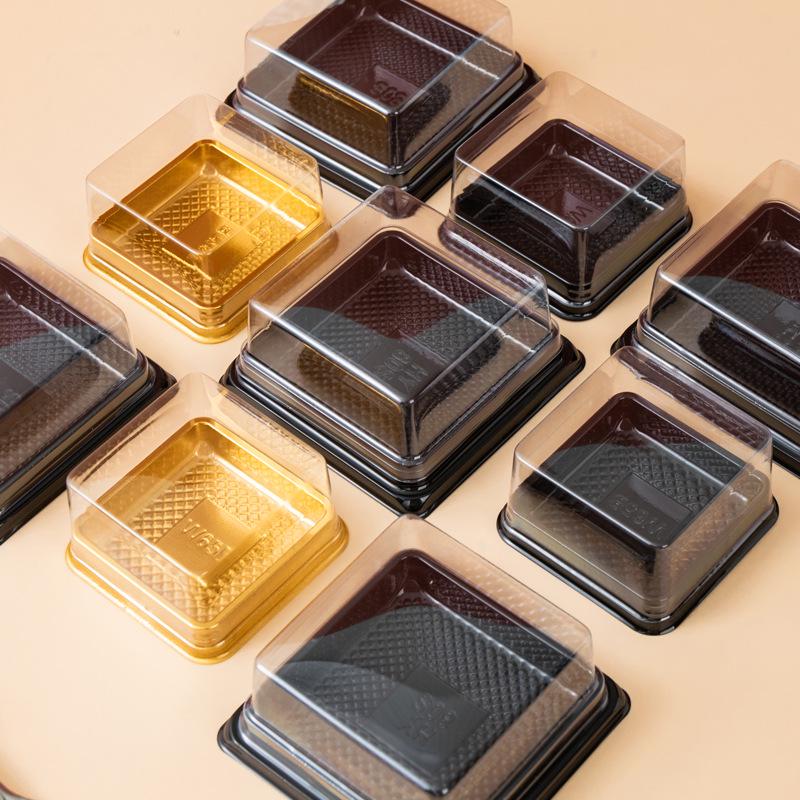 Quadratische Mondkuchen Blisterverpackung - Verpackungsbox für Schneehaut- und Eigelbpastete