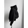 Designer Heavyweight Hooded Sweatshirt with Backpack - Loose Fit Plus Size, Trendy Student Niche Jacket