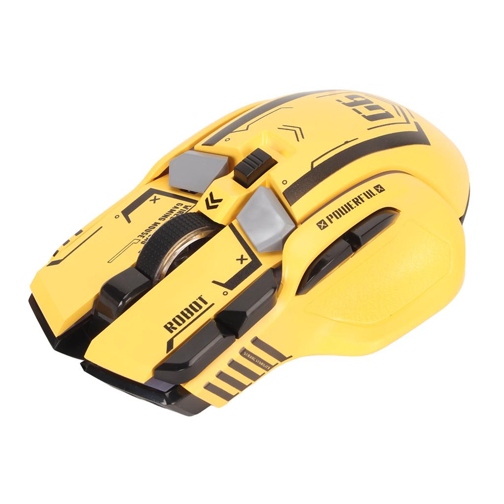 Wired Gaming Mouse 10 Button Macro Programmable 13 RGB Lighting Modes 6 Speed 12800dpi Wired RGB Gaming Mice