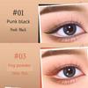 Double-Ended Gel Eyeliner Pen with Blade Brush, Smudge-Proof, Waterproof, Long-Lasting, for Beginners, Ultra-Fine Eyeliner Pen