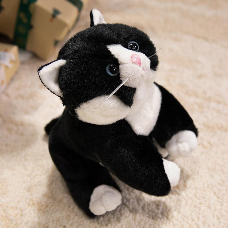 Sitting Love Bear Doll Teddy Bear Plush Toy Cat Doll Three Cat Cat Children Comfort Doll Gift