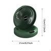 Desk Fan Air Cooling Portable Low Noise 4 Speed Table Wall Mounted for Dormitory Office