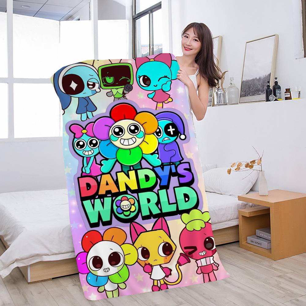Popular Game D-Dandys World Whitepaper Beach Towel Colorful Bath Towels for Girl Microfiber Quick Dry Custom Sand Free Beach