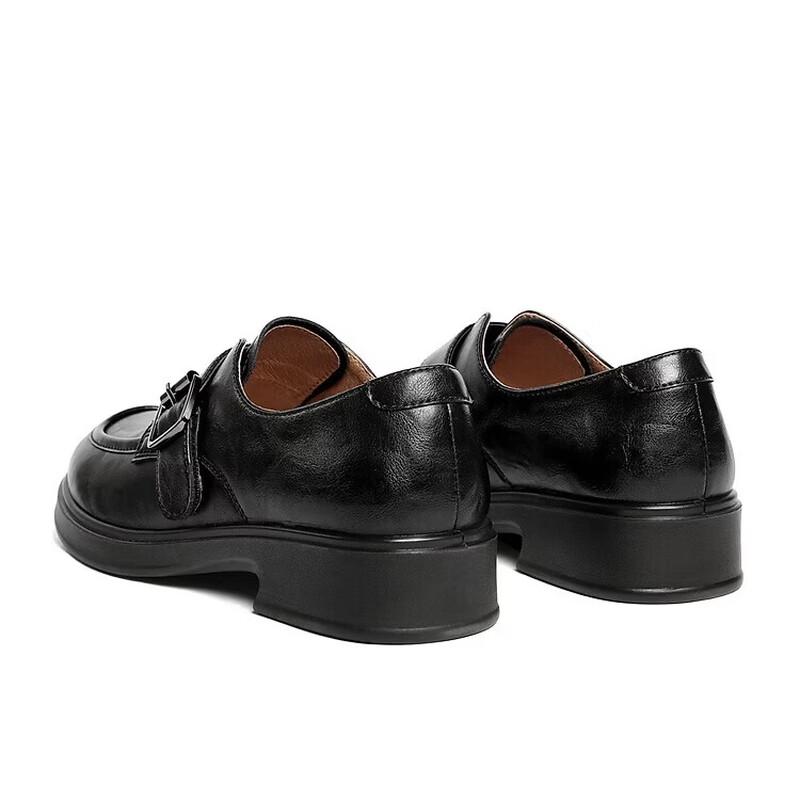 SENDA Women's Thick-Soled British Style Casual Oxford Shoes XUK01CA5