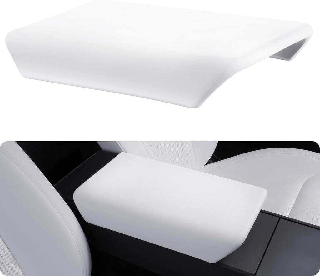 TPE 2025 2026 For Tesla Model Y Center Console Armrest Cover Juniper/Model 3 Highland Non-Slip Arm Rest Protector Accessories