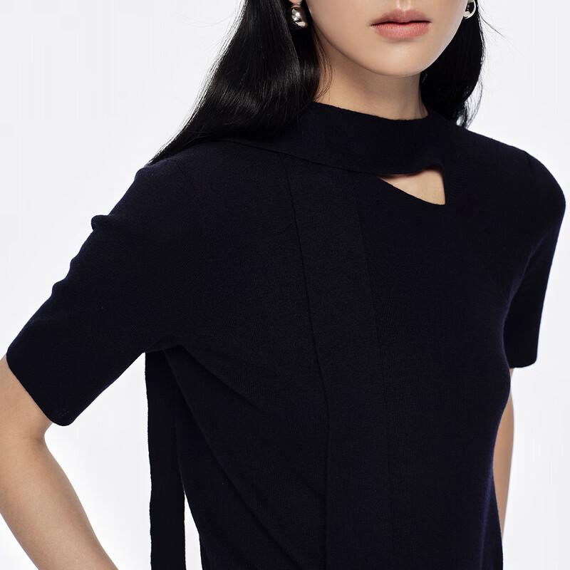 Women's Fashion Bow-Tie Knit Top