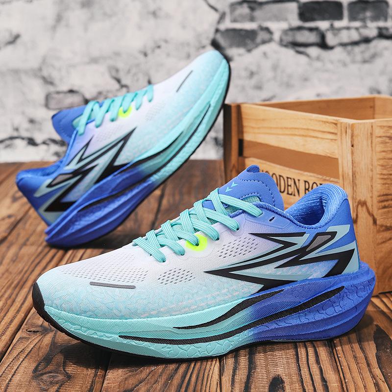 2025 autumn new lightweight carbon plate breathable sports youth running shoes trendy shoes men's and women's sneakers