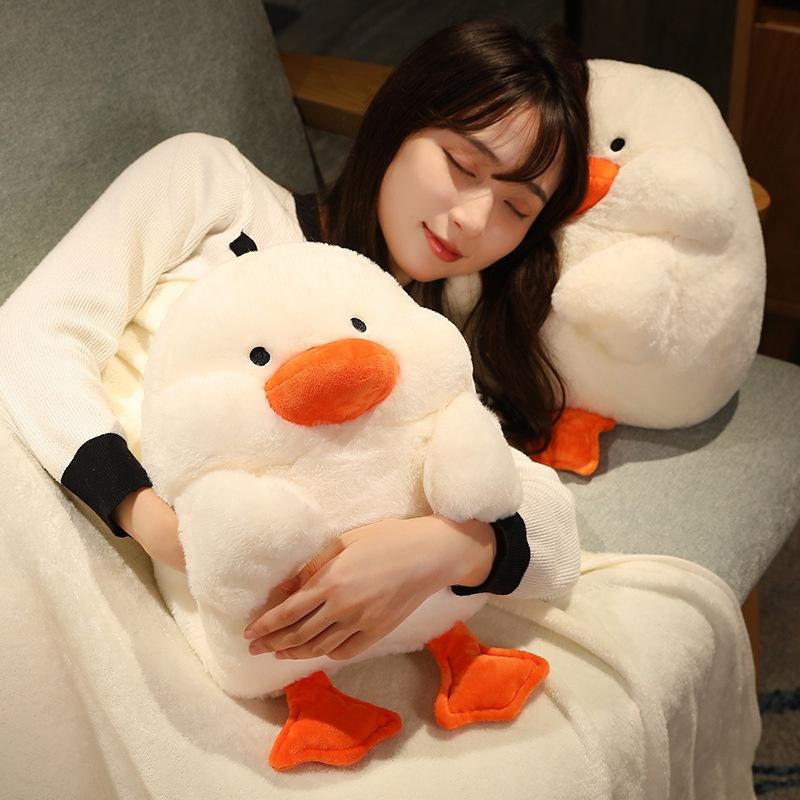 Daimeng Doudou Lazy Duck Plush Toy With Soft Body, Perfect For Snuggling And As A Gift For Girlfriend 70 Characters