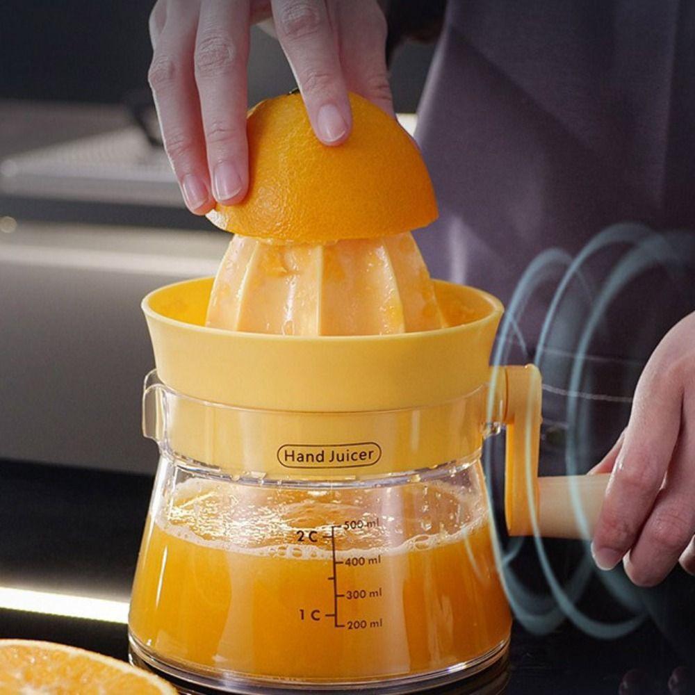 Pressed Manual Juicer With Hand Crank Juice Extractor Orange Juicer Lemon Squeezer  Tangerine