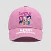 Demon Hunter Girls' Printed Baseball Cap, Retro Baseball Cap, Casual Cotton Sports Washed Cap