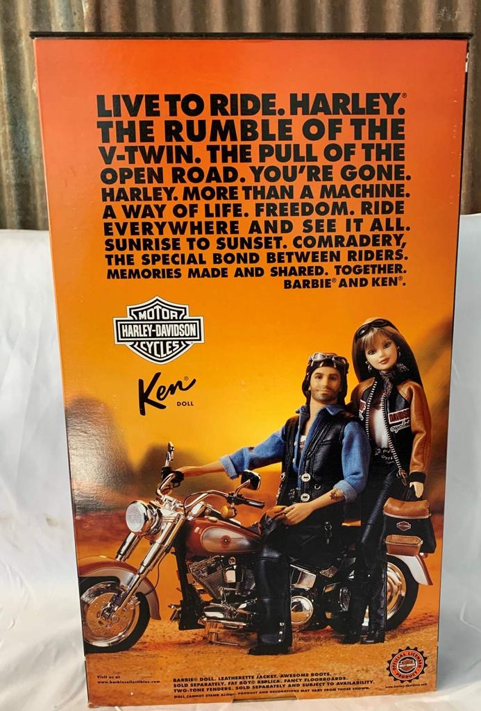 Herley Davidson Barbie doll Ken