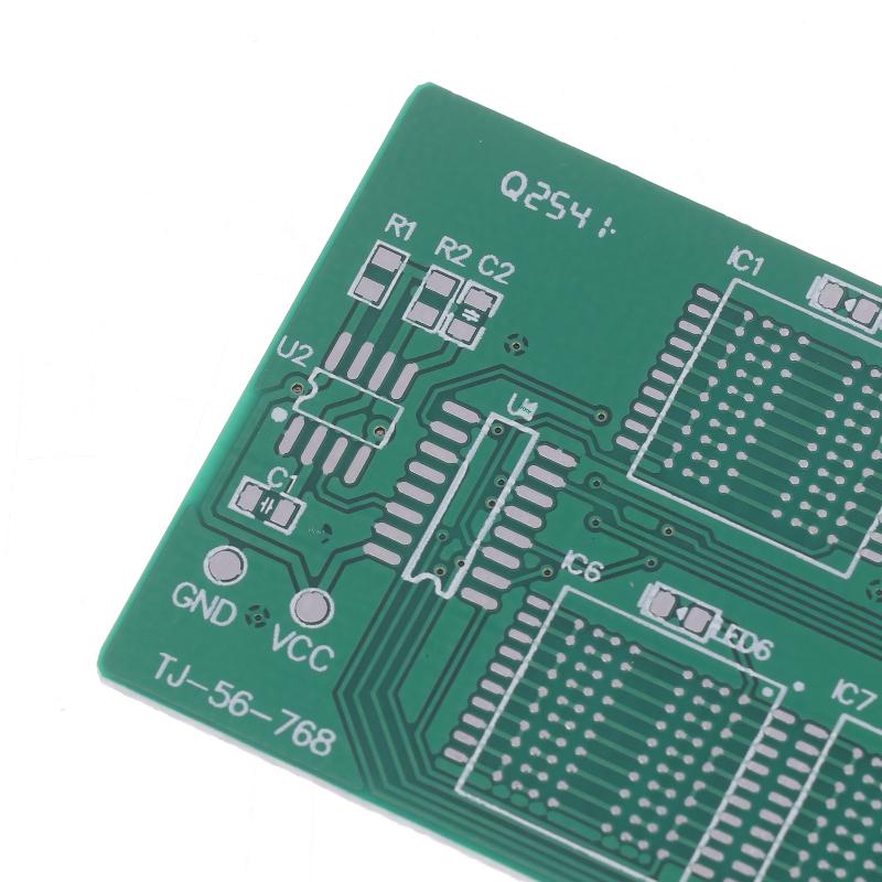 BGA-Chip-Lötübungsplatine-Kit Dezimale blinkende Lichter Lehre Praktisches Training Lötübung Einzelteile