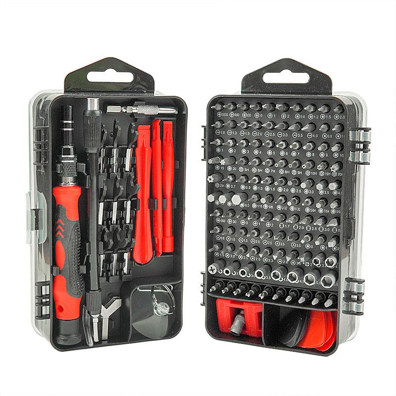 Computer Repair Kit,122 in 1 Magnetic Laptop Screwdriver Kit, Precision Screwdriver Set, Small Impact Screw Driver Set with Case