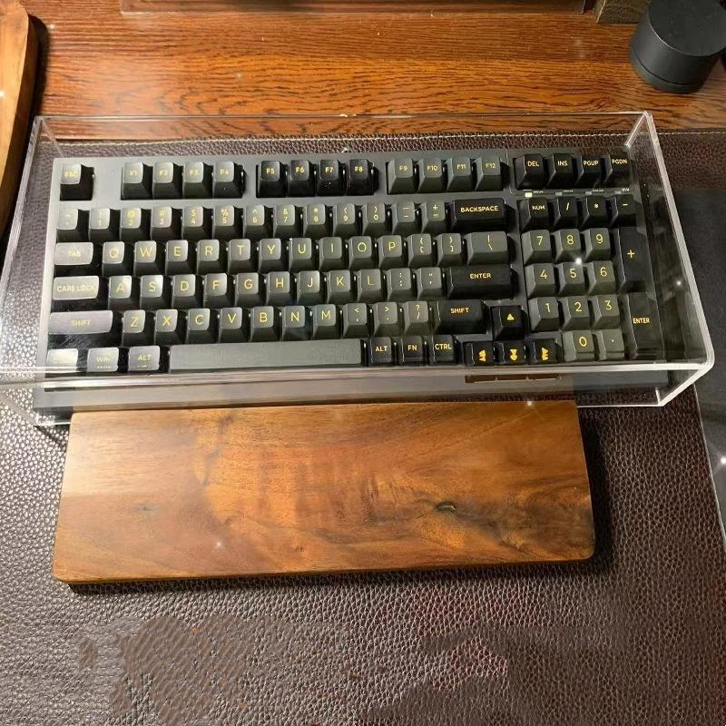 Clear Acrylic Mechanical Keyboard Dust Cover Protector Case For 75/87Key Transparent Anti-Dust Keyboard And Mouse Cover