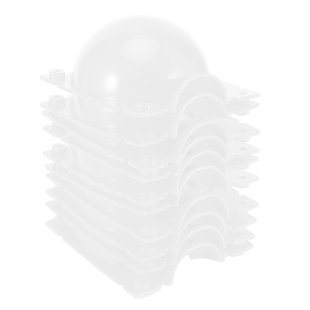 5 Set Reusable Plant Grafting Cutting Rooting Device High Pressure Propagation Ball for Various PlantsTransparent