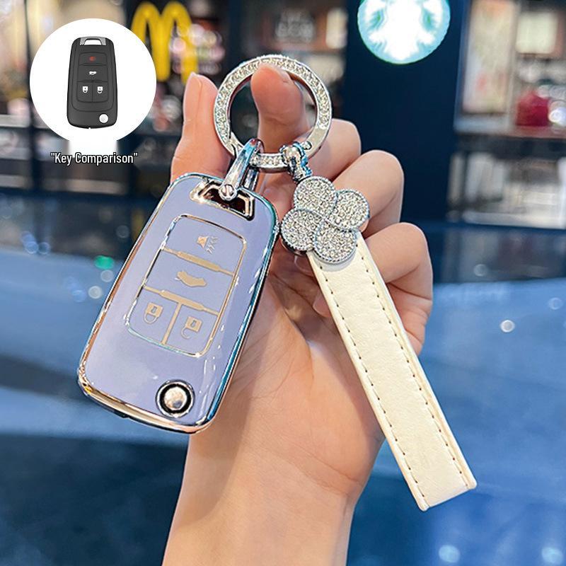 Women's Key Case for Buick Excelle, Verano, Regal, LaCrosse, Envision, and Encore
