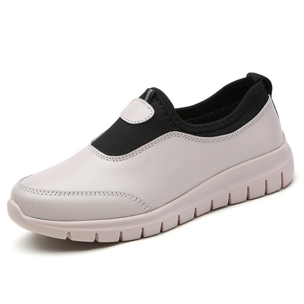 Chaussures de marche plates décontractées et de sport à un pied pour femmes