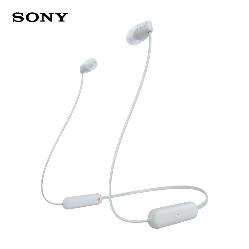 Sony WI-C100 Wireless Neckband Bluetooth Earphones