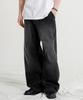 Ezcaton Touch Stripe Denim Pants Black Kmlp6883