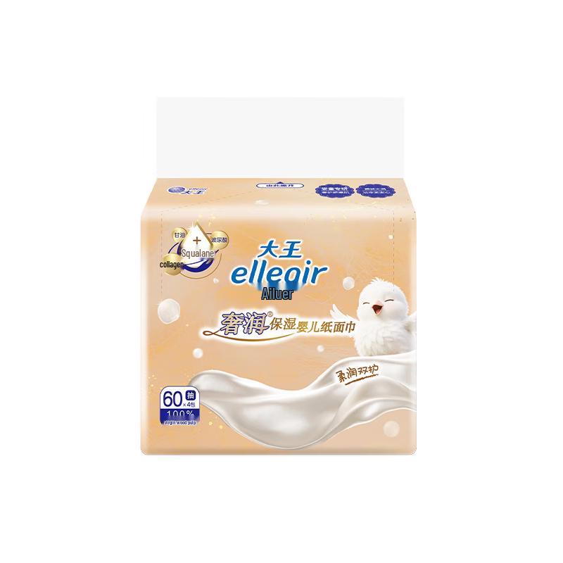 Elleair Daio Moisturizing Facial Tissues