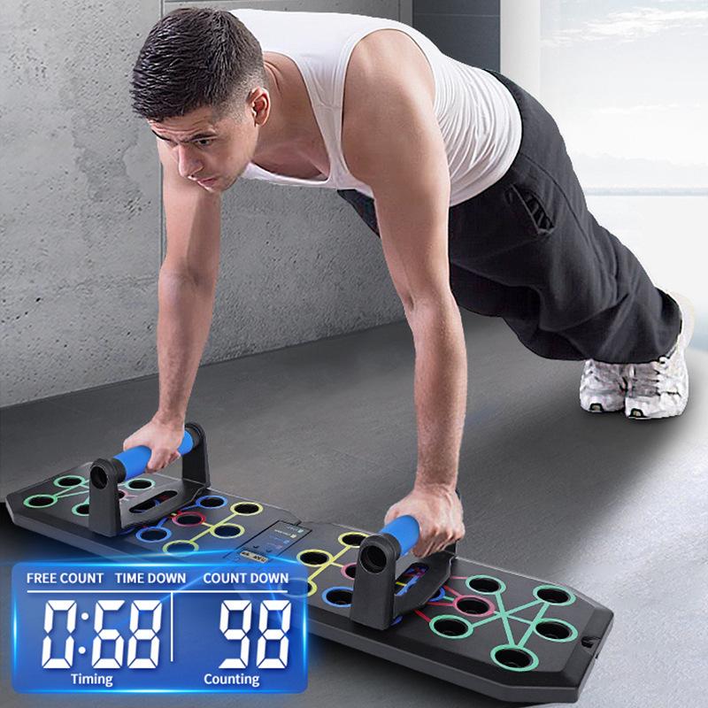 Multifunctional Push-Up Board: Foldable Chest & Ab Trainer for Men and Women