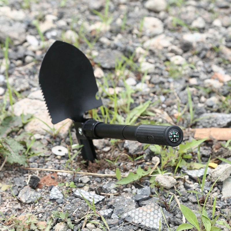 Venkovní ženijní lopata Multifunkční vozidlo vojenská lopata, lopata Přenosná skládací rybářská malá lopata Ordinační lopata