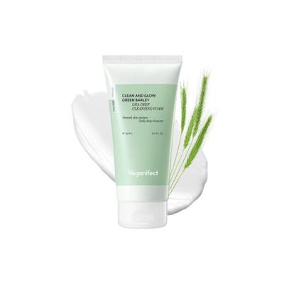 [Veganifect] Clean And Glow Green Barley LHA hloubkově čistící pěna 165 ml