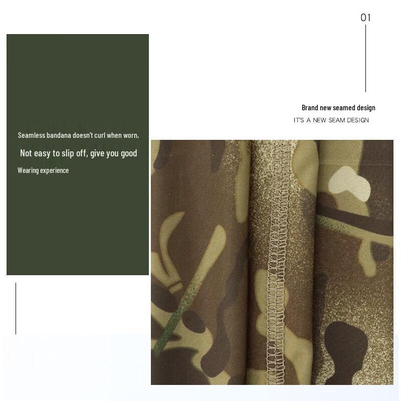 Outdoor Camouflage Ice Silk Sun Protection Set