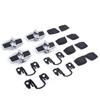 4 Set Car Door Lock Buckle Cover For Subaru BRZ XV Forester Legacy Outback WRX