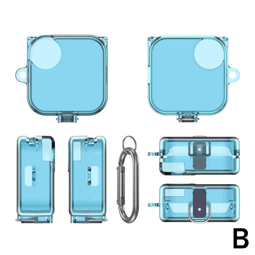 Transparent TPU Case Cover for Buds Pro 2, Wireless Bluetooth Headphone Cover with Lock & Hook, Solves Headphone Case Scratches