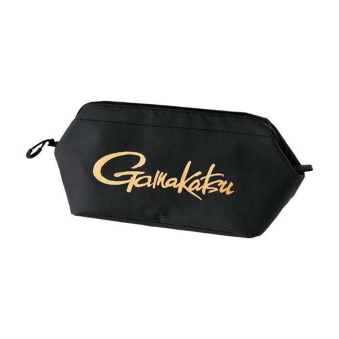 Gamakatsu Gamaguchi Fishing Pouch GM2625 Black S size #1