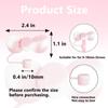 Lovely Bow Straw Covers Cap Toppers Compatible with 30&40 Oz Tumbler Cups,Reusable Cute Silicone Straw Tips Lids Protect
