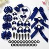 No Hurt Hair Hair Bows Set High Elastic Elastic Hair Ties Gifts Girls Hair Bands  Girls Children