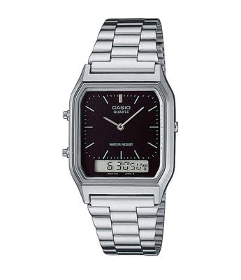 Męski zegarek Casio AQ230A-1 Analogowo-Cyfrowy Podwójny Czas (Importowany)