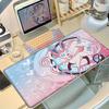 Große Cartoon Niedliche Schreibtischunterlage XXL Computer Kawaii P-pokemon Evoli Mauspads Tastaturmatte Tisch Mauspads Gaming Mauspads Teppich