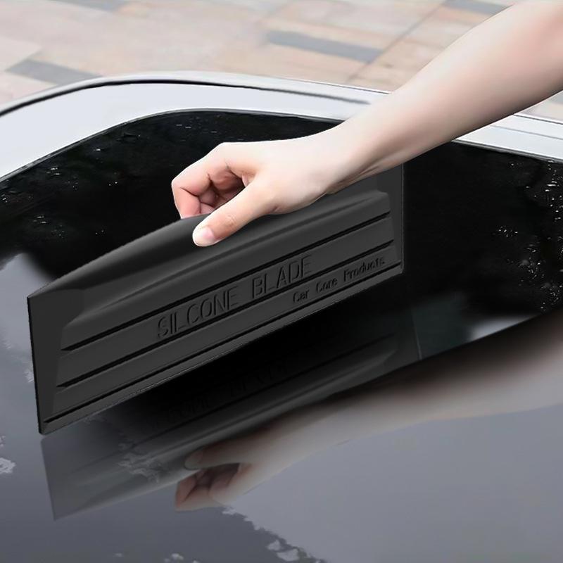 SEAMETAL Silicone Car Wash Wiper Blade Car Glass Window Washing Tools Scraper Window Mirror Cleaning Windshield