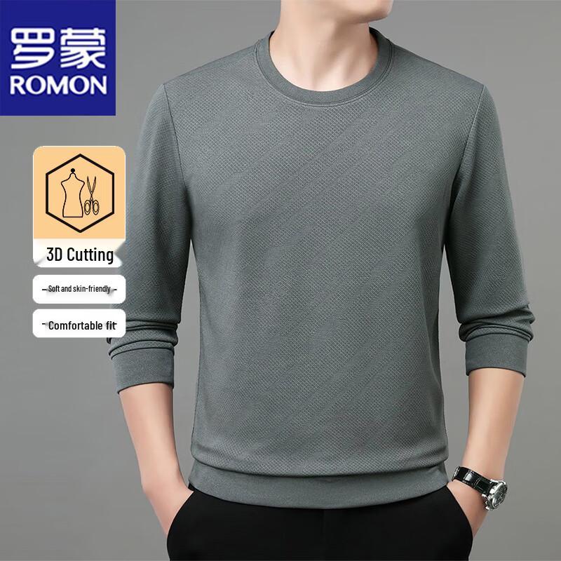 

ROMON Men s Round Neck Sweatshirt 2XL