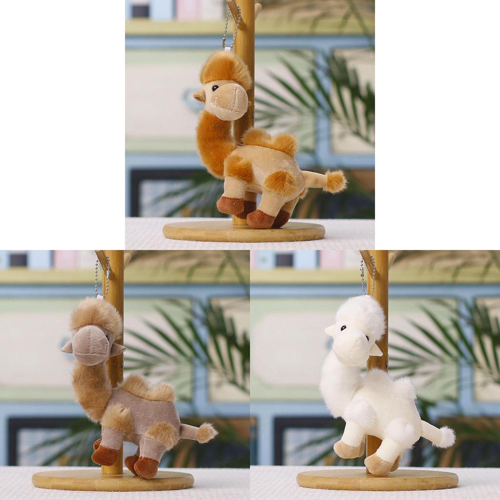 None Plush Camel Pendant Cute Souvenir For Travel Gift Collectors